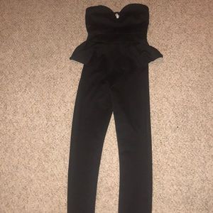Dressy , pant jumpsuit strapless